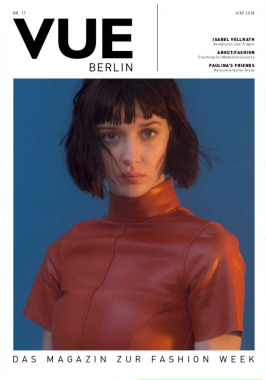 Berlin Fashion Week VUE magazine cover.