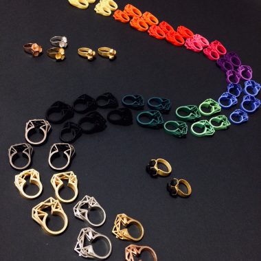 Kulturforum Berlin's store Koenig Books now also offers 3D printed jewelry by RADIAN.