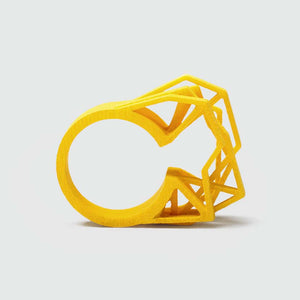 Our big statement ring in yellow.