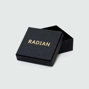 Black box for stud earrings by RADIAN.